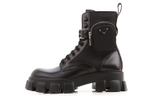 PRADA Monolith Ankle Boots Men"s Black