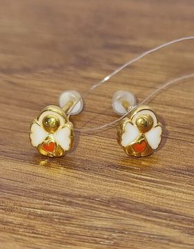 Серьги пусеты Ангелочки