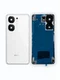 Задняя крышка для  Iqoo Neo 9S Pro Plus 5G белая (White) со стеклом камеры