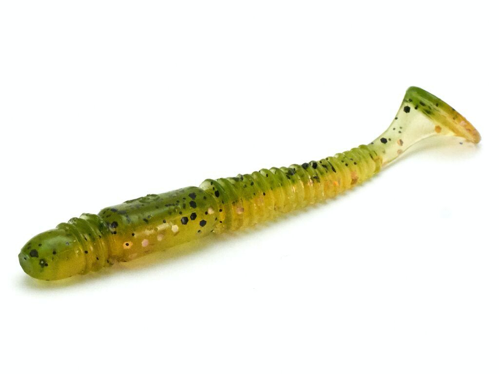 Виброхвосты съедобные LJ Pro Series TIOGA 3.4in (8,64 см), цв. T51, 6 шт.