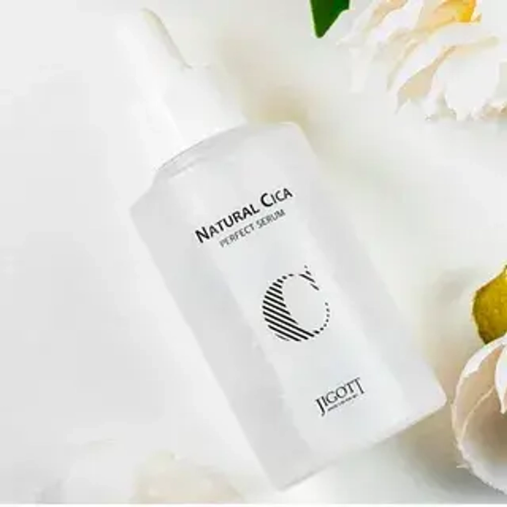 Jigott Сыворотка для лица с экстрактом центеллы азиатской Natural Cica Perfect Serum