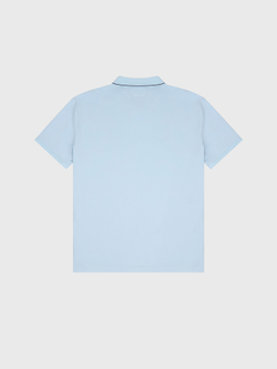 Поло C.P. Company Stretch Piquet Line Soft Blue