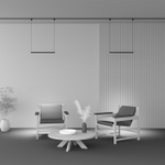 Магнитный трековый светильник Maytoni Points TR169-1-26W3K-M-B