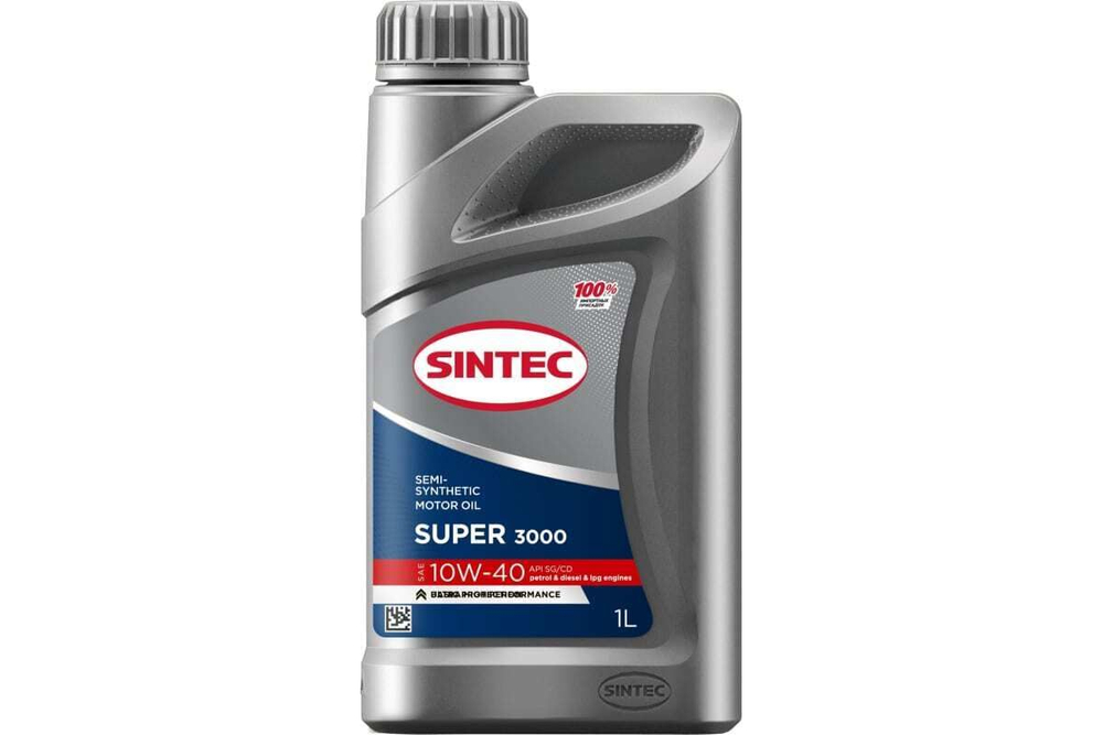 SINTEC Super 10W40 1л Масло моторное п/синт.