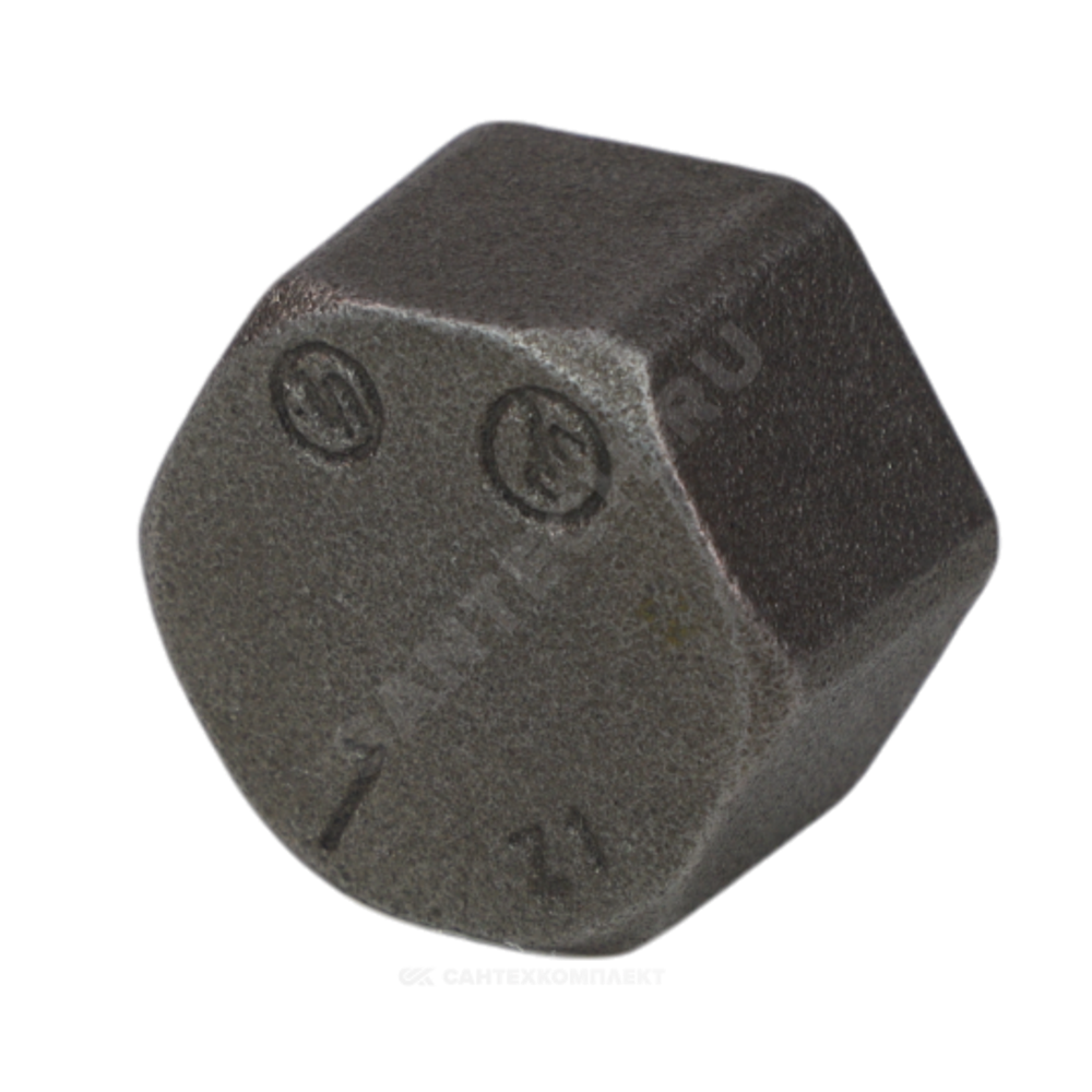 Заглушка чугун Ду 32 (1 1/4") ВР Fittex PLUS