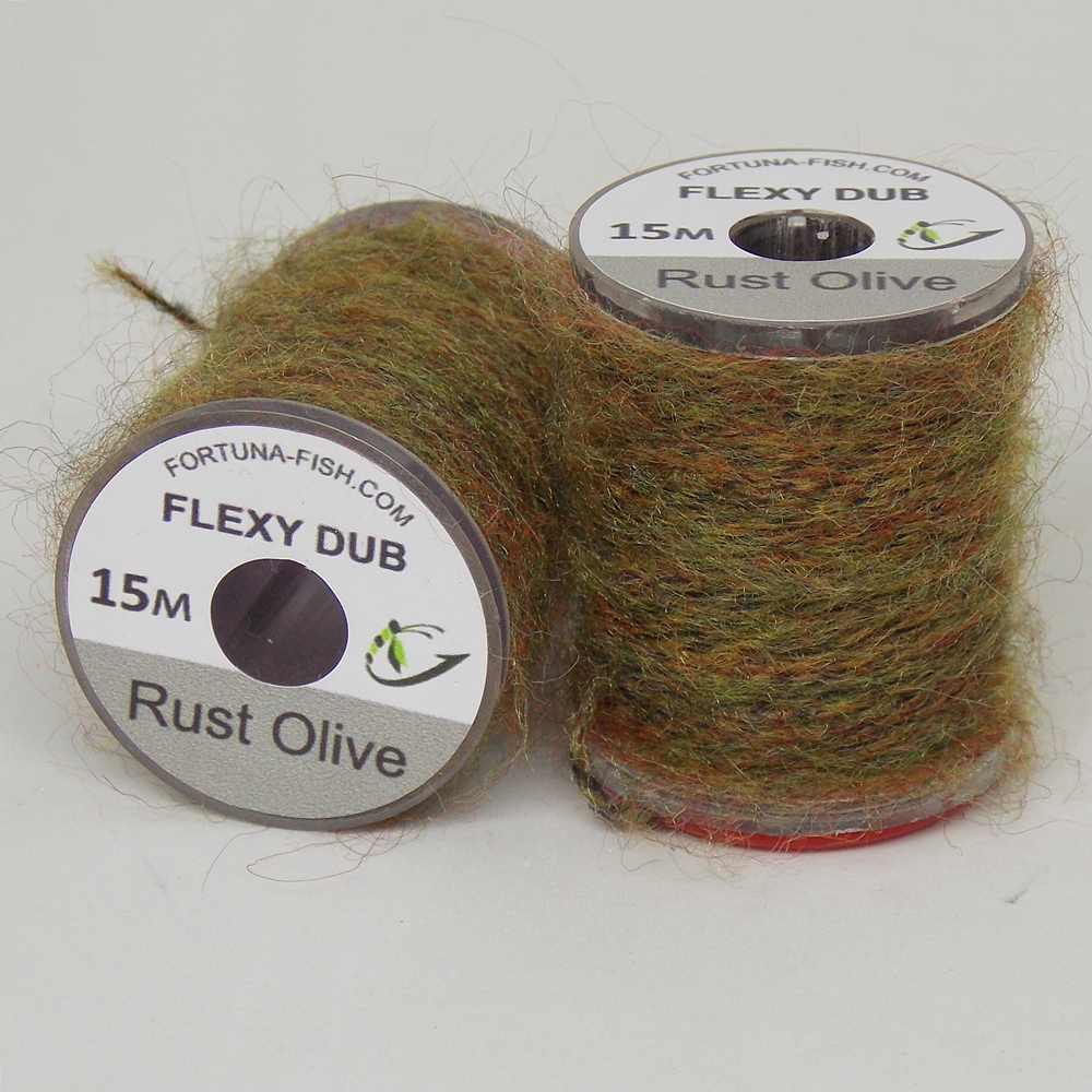 Fortuna-Fish Эластичная даббинговая нить Flexy Dub (15 м.)