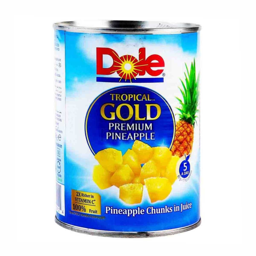 Ананас кусочки Dole Gold 580 гр