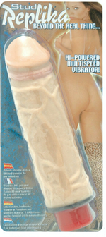 Вибратор телесный Stud Replika ( 18 см, телесный) (Цвет: телесный)