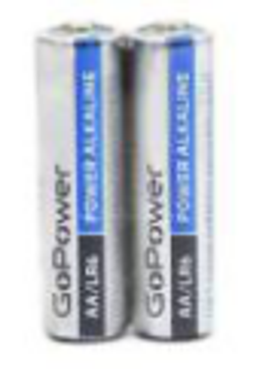Батарейка GoPower LR06 AA Shrink 2 Alkaline 1.5V