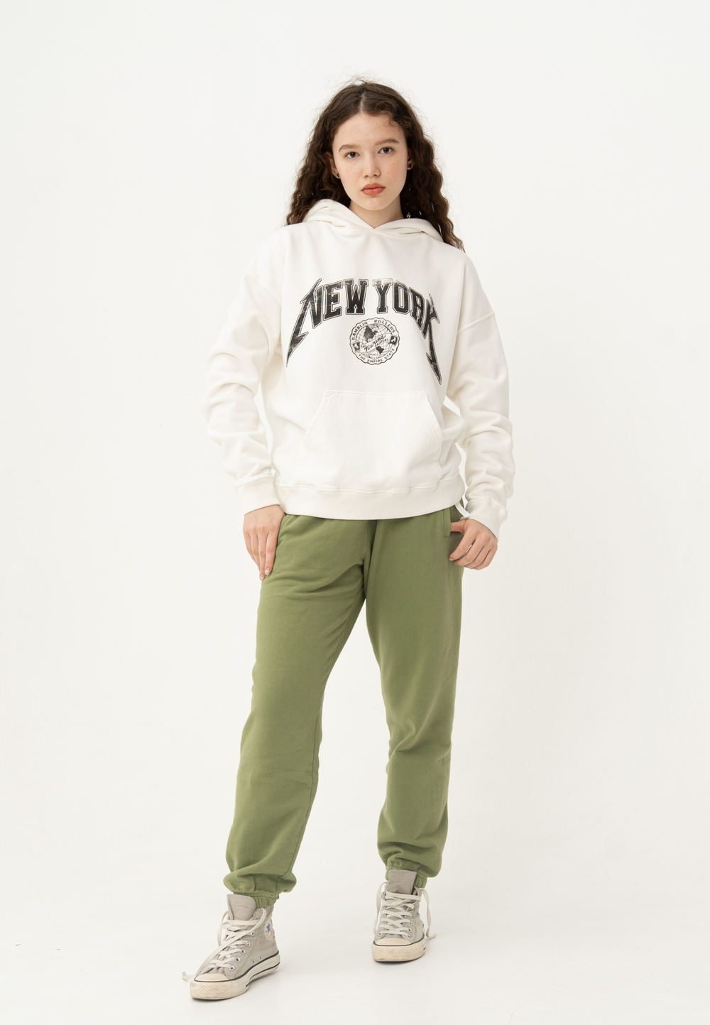 Брюки трикотажные (джоггеры) Bowery NYC Military