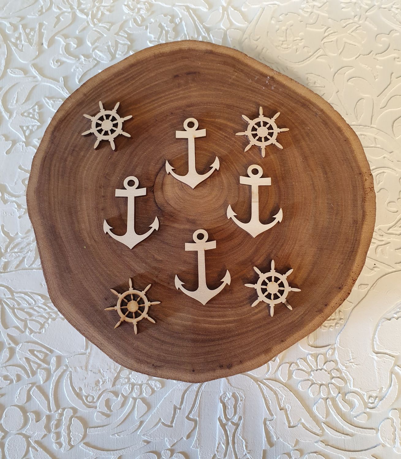 морской набор (3см) ,фанера