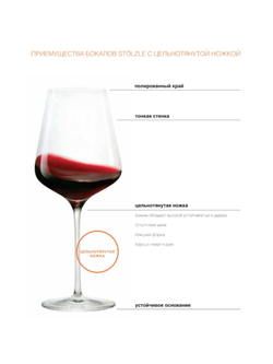 Набор из 6 бокалов для красного вина 708мл Stolzle Quatrophil Burgundy 2310000/6