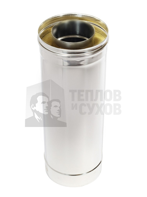 Труба Термо L 500 ТТ-Р 304-0.5/304 D180/240 с хомутом