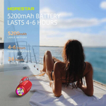 Беспроводная колонка Hopestar H53, световые эффекты, влагозащищенный корпус, поддержка microSD, 35 Вт, gray