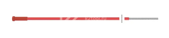 Канал направляющий красный Fubag Ø1,0-1,2 мм, 3,4 м, арт. FB.SLR-30, 1 шт