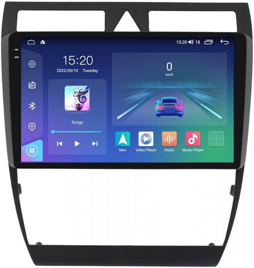 Магнитола для Audi A6 2001-2004 - Parafar PF906LUX1RN2K на Android 13, Быстрая, QLED+2K, CarPlay, 4G SIM-слот