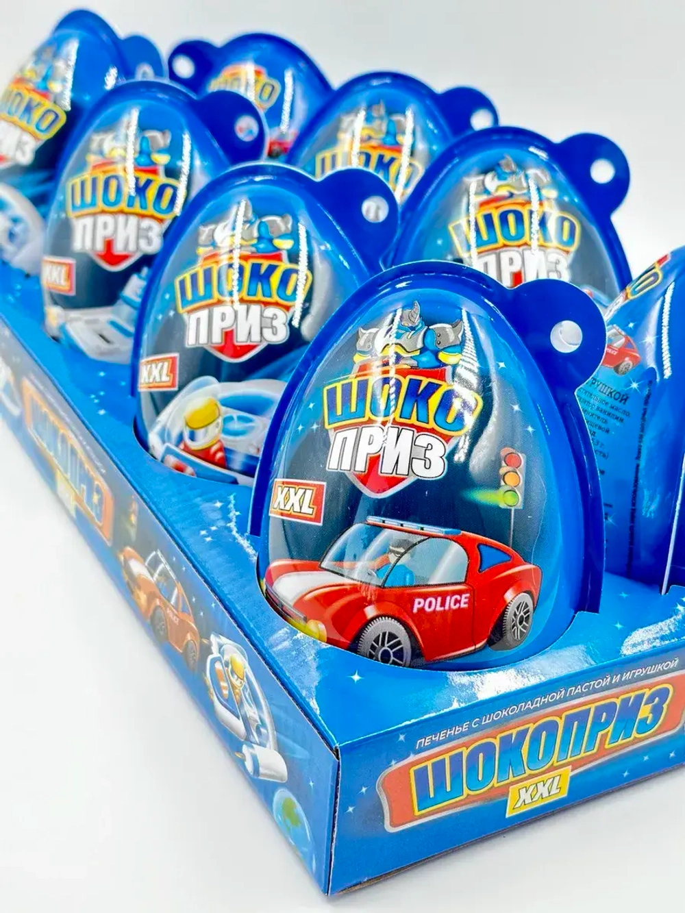 Печенье с шоколадной пастой и игрушкой Шокоприз, XXL