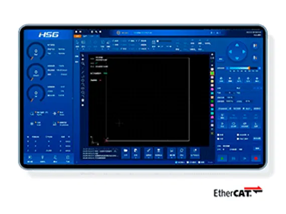 Сверхвысокомощный лазерный станок HSG Laser серии GH Pro для резки листов металла