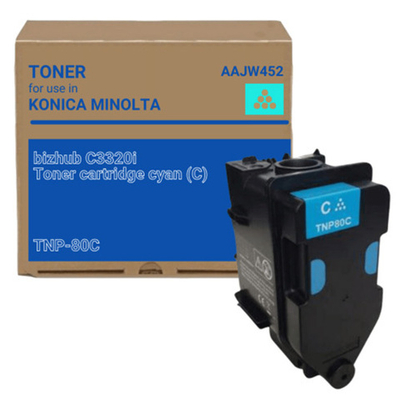 Тонер-картридж TNP-80C Konica-Minolta bizhub C3320i голубой aajw452