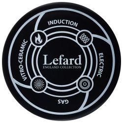 НАБОР КАСТРЮЛЬ LEFARD ЭМАЛИРОВАННЫХ СЕРИЯ ROYAL GARDEN, 6ПР. 2,1Л, 2,8Л И 3,8Л