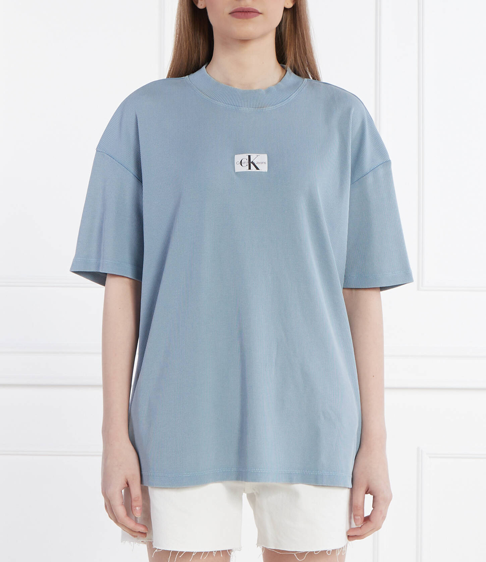 Футболка CALVIN KLEIN JEANS - голубой(J20J223278)