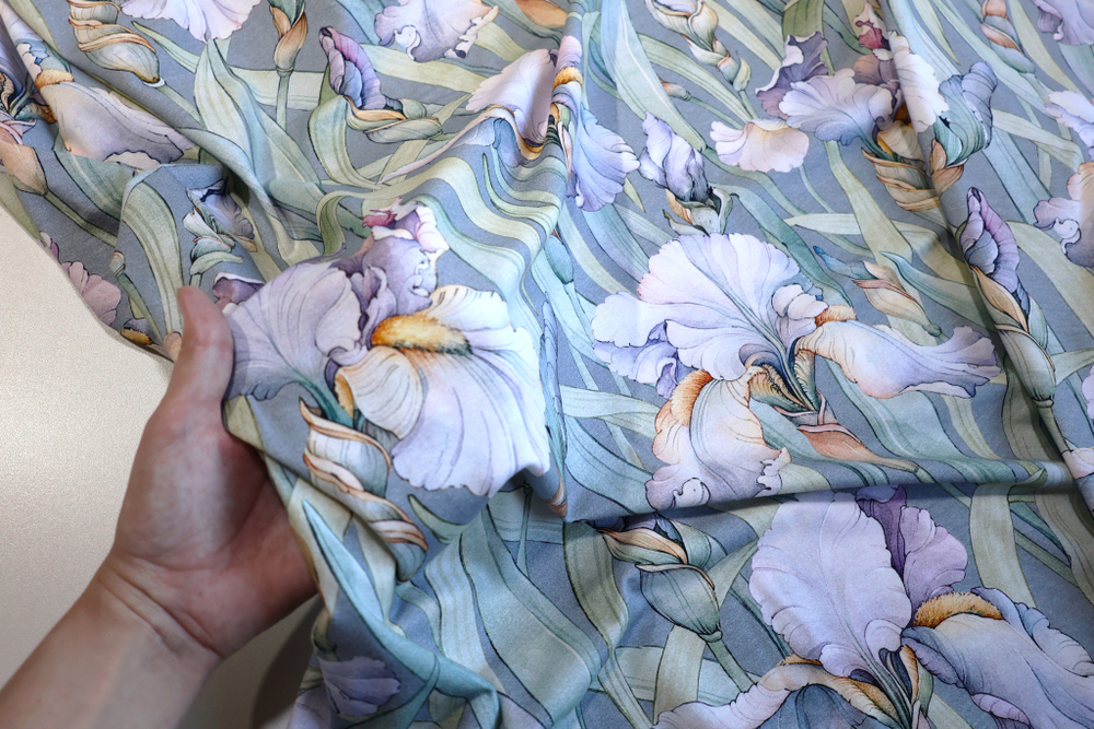ИРИСОВЫЙ САД - Кулирка с лайкрой, компакт пенье (ДЖ77 Маша)