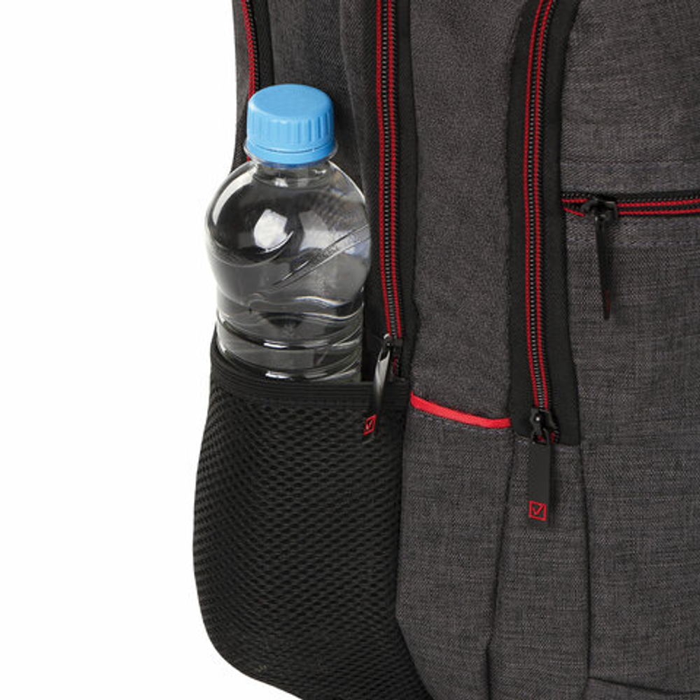 Рюкзак BRAUBERG URBAN универсальный, с отд. для ноутбука, Boston, темно-серый, 47х30х14 см, 228867