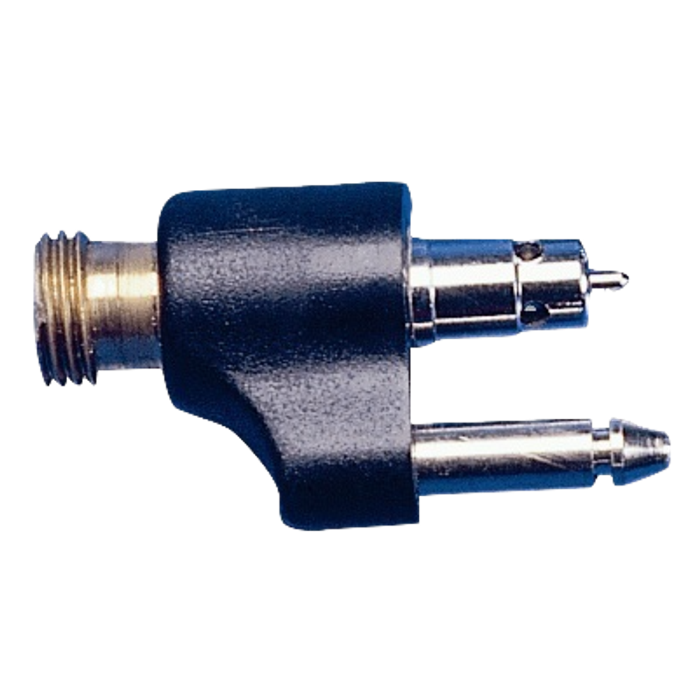 Коннектор топливный (папа) 43322 Для топл. баков Yamaha/Mercury 1/4" с запорным клапаном