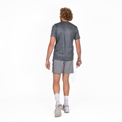 Мужское теннисное поло BIDI BADU Madu Tech T-Shirt Men - Grey