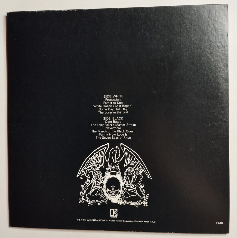 Винтажная виниловая пластинка LP Queen II (Japan 1974) (Obi)