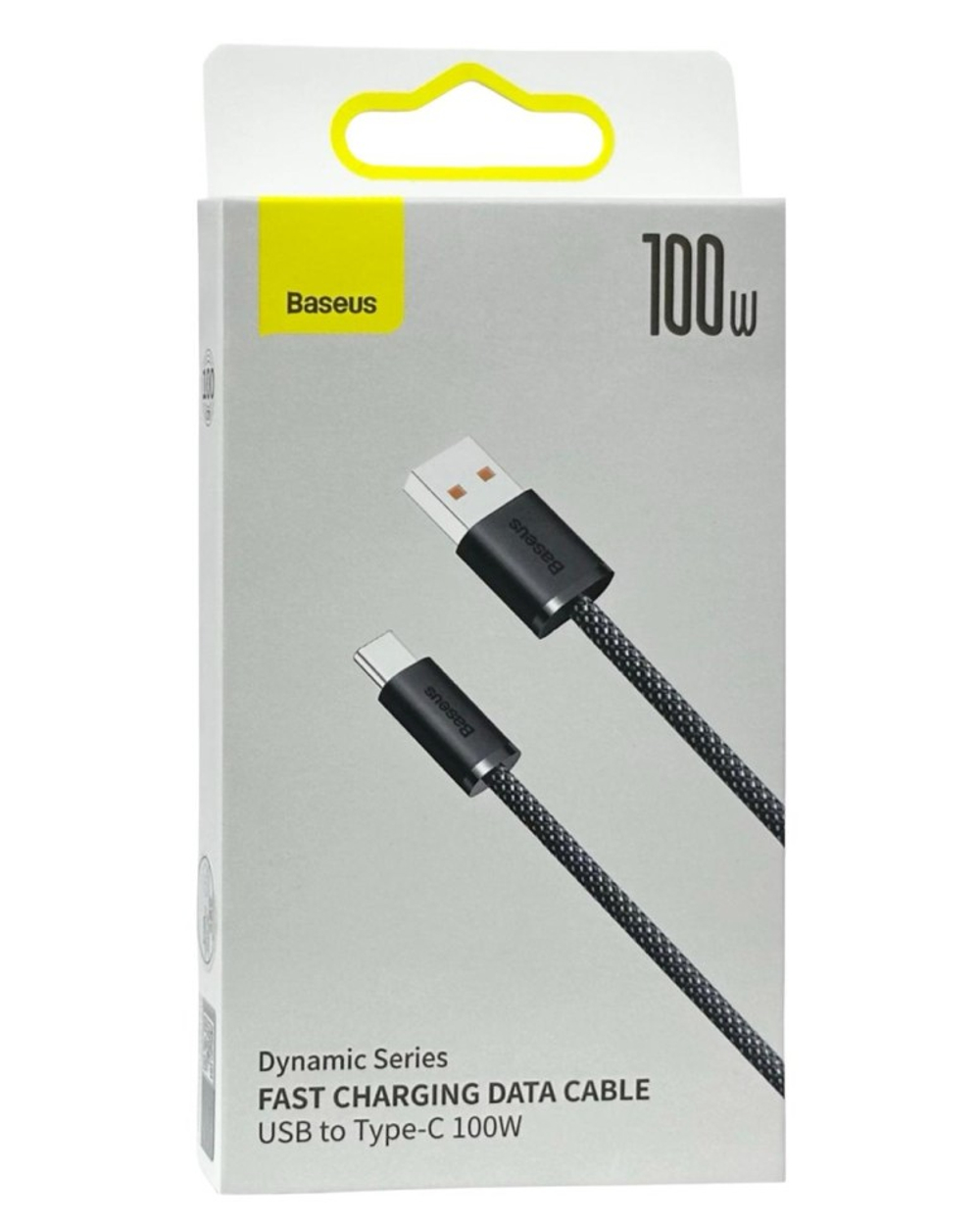 Usb Кабель-зарядка TYPE-C Baseus Dynamic Series 100W 1м (CALD000616) черный