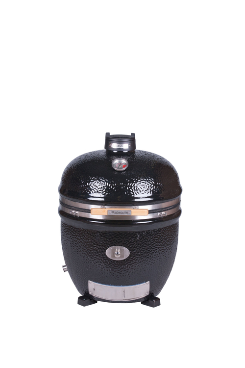 Керамический гриль Monolith Le Chef Pro-Series 2.0 (черный)