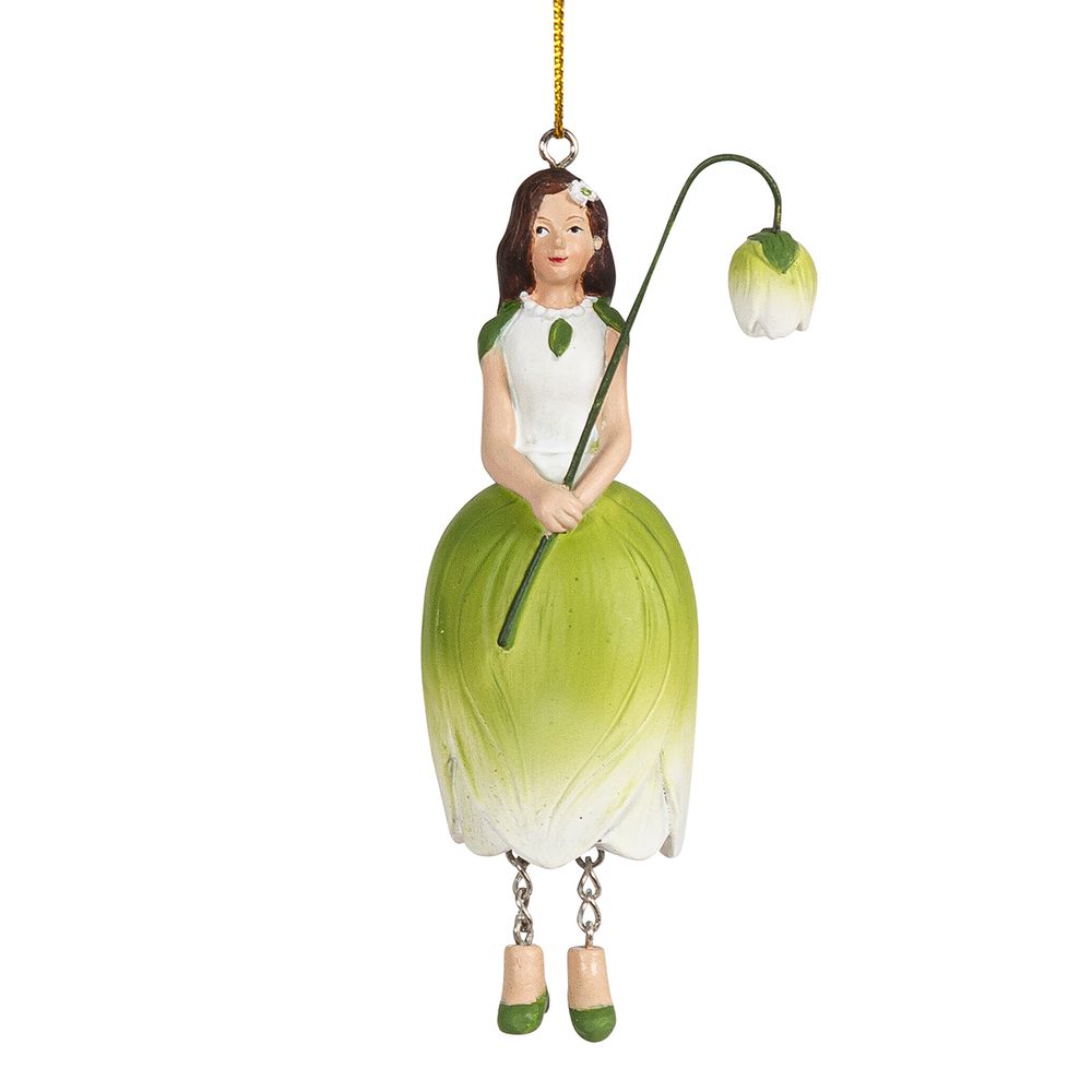 Фигурка декоративная Fiebiger Floristik: Blumenmädchen (цветочная фея) Тюльпан, 850473-108 Фигурка декоративная Fiebiger Floristik: Blumenmädchen (цветочная фея) Тюльпан, 850473-108