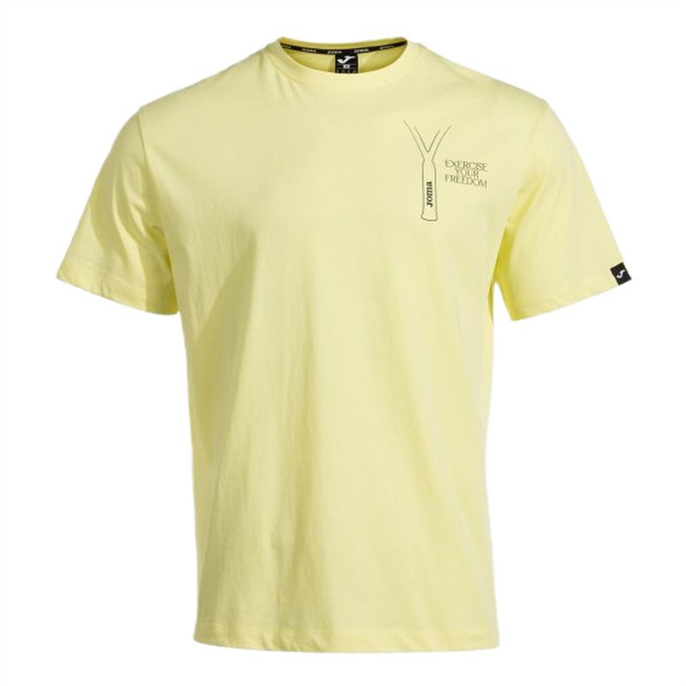 Мужская теннисная футболка Challenge Short Sleeve - yellow