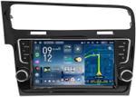 Магнитола для Volkswagen Golf 7 2012-2020 (рамка с крутилками и кнопками) - Teyes CC4-PRO монитор 9.5" 2K QLED на Android 13, Быстрейшая, Snapdragon 778G, ИИ, CarPlay, DSP, 4G SIM-слот