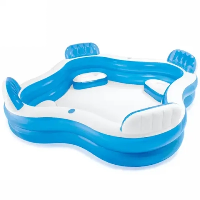 Бассейн надувной 229*229*66 см Lounge Pool Intex (56475NP)