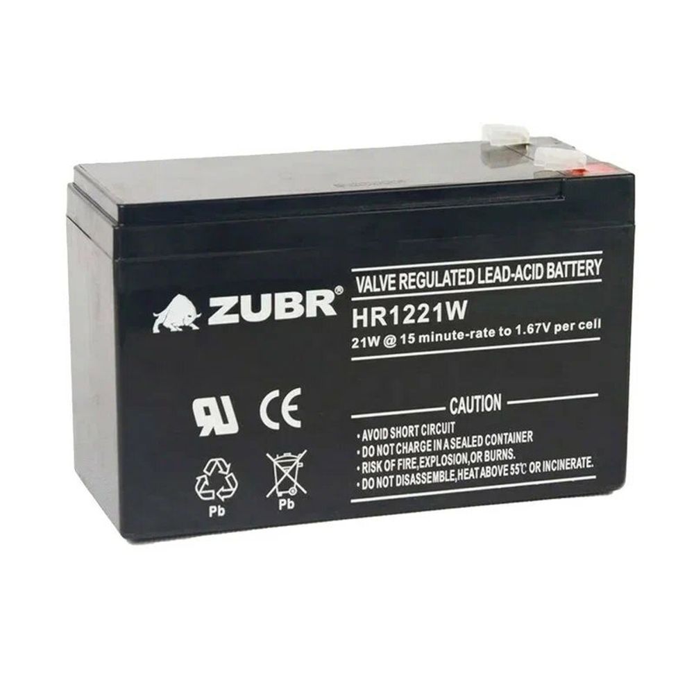Аккумулятор ZUBR HR12-21W Аккумулятор ZUBR HR12-21W