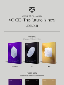 Альбом Victon - Voice : The Future Is Now 1st Album RANDOM Version