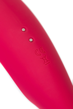 Вакуум-волновой бесконтактный стимулятор клитора Satisfyer Twirling Pro, красный.