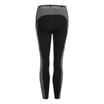Женские теннисные брюки Nike Dri-Fit Performance Heritage Tight Women - Black, Grey