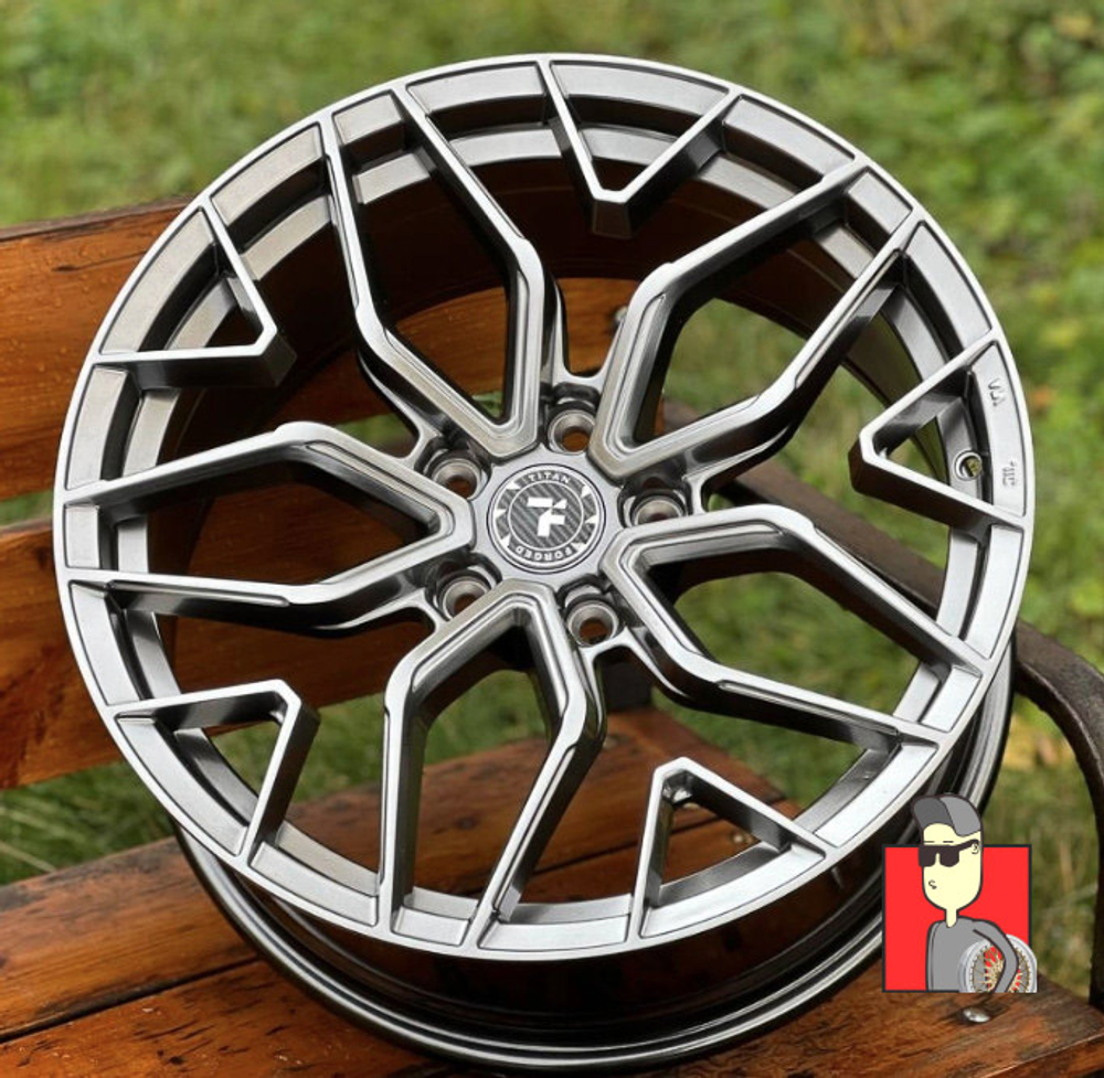 Комплект дисков Brixton Flow From Titan Forged TF21 18x8.5 et35 5x100