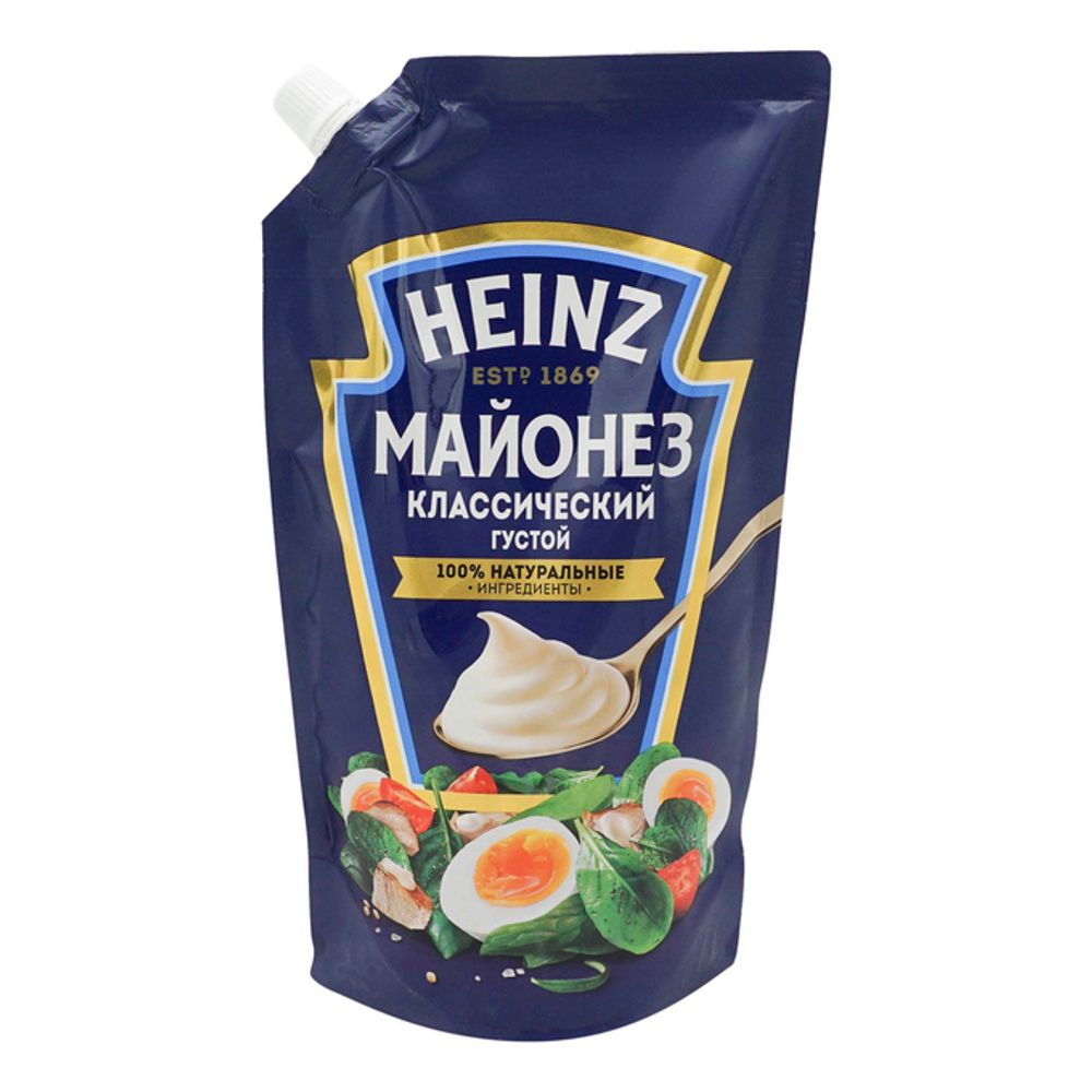 Майонез Хайнц Классический 67% д/пак 300г