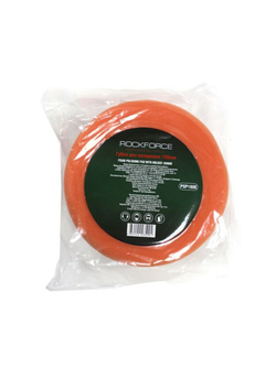 Губка для полировки на диске 150мм (М14) (цвет оранжевый) RockForce##Rock FORCE RF-PSP150E