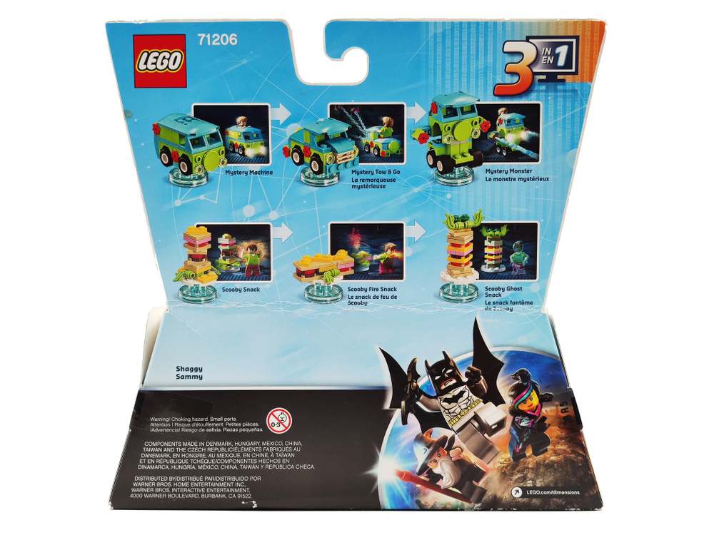 Конструктор Dimensions LEGO 71206 Скуби Ду