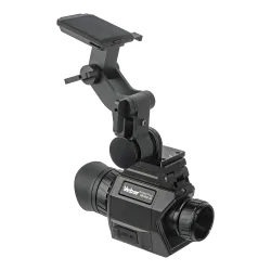 Монокуляр цифровой Veber Digital Force HM40-M ночной на шлем - вид сзади с логотипом