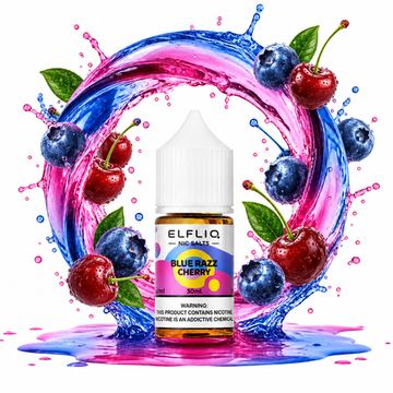 ELFLIQ - Blue Razz Cherry (5% nic, 30ml)