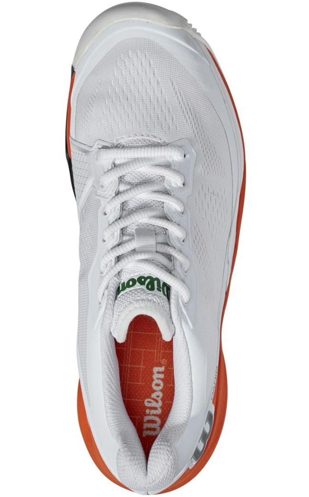 Женские Кроссовки теннисные Wilson Rush Pro 3.5 Paris W - white/orange tiger/black