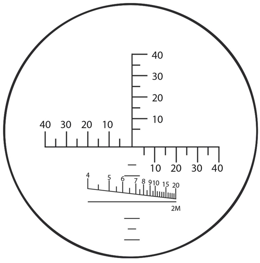 Бинокль STURMAN 10x50 FF с сеткой