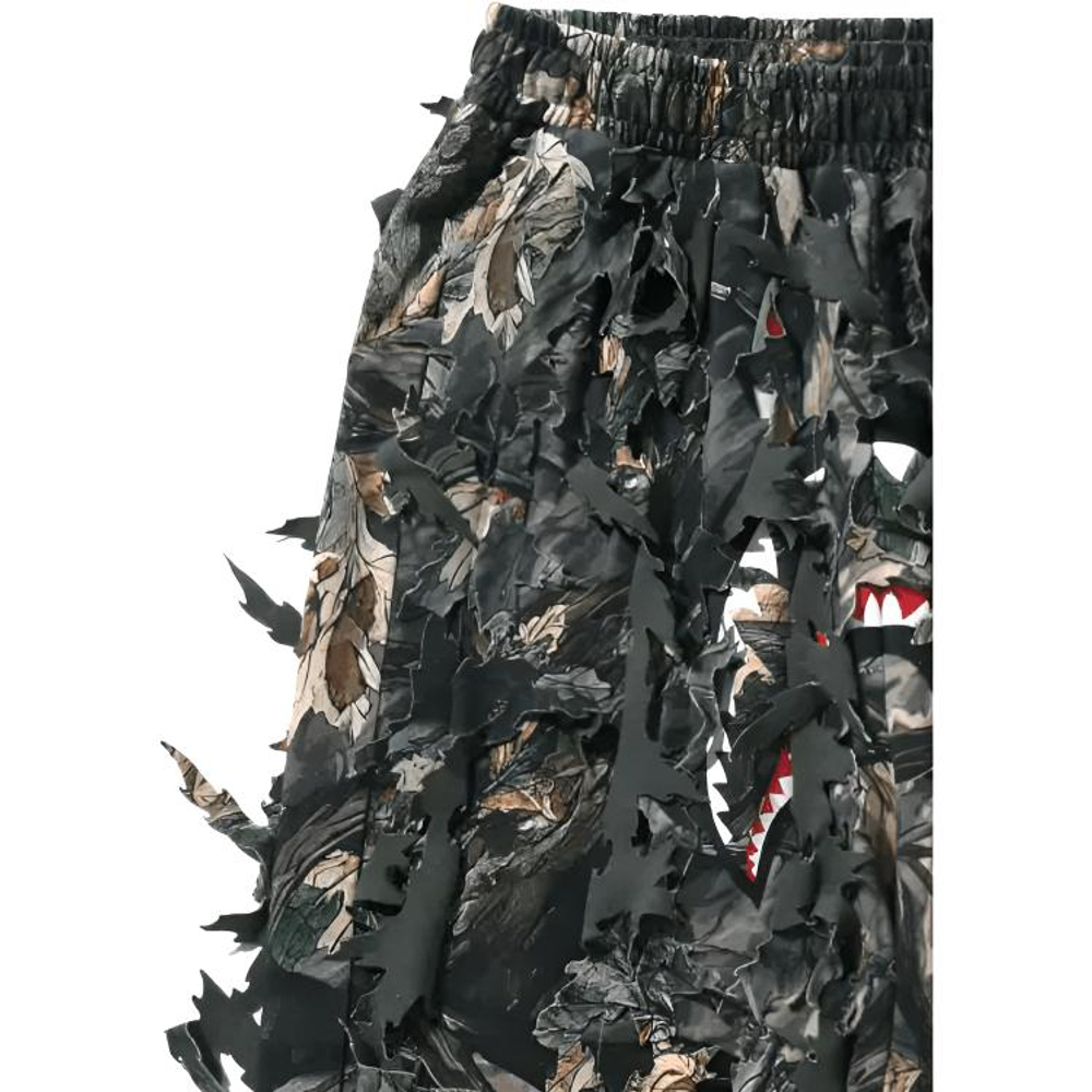 A Bathing Ape Bathing Ape Tree Edge Camo Collection Fw25 Knitted Sweatpants