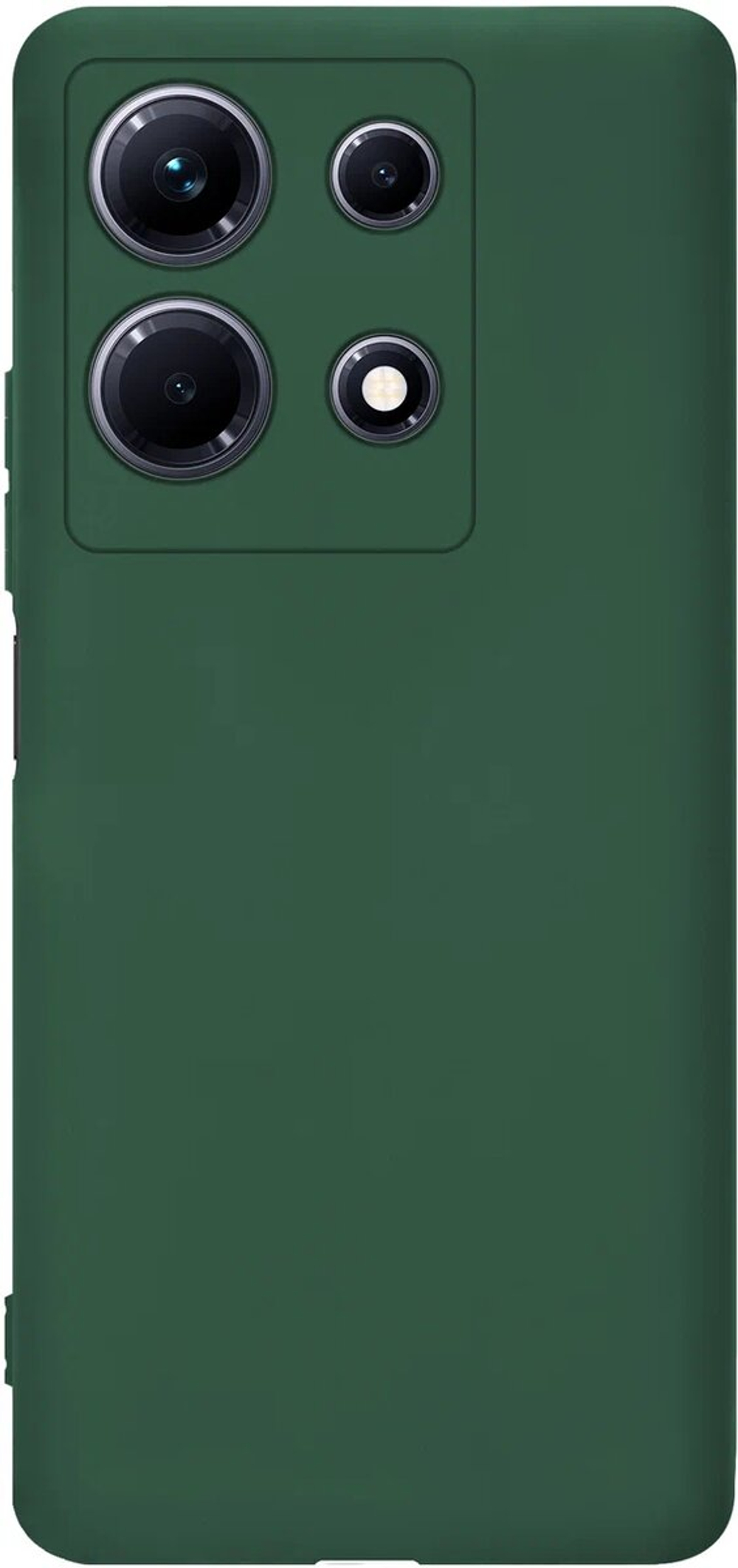 Мягкий Soft Touch чехол из силикона для INFINIX NOTE 30 (не 5G,PRO,VIP) с бархатной подкладкой